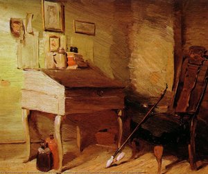 My Room In Wiedensahl (also Known As Mein Stubenplatz In Wiedensahl) — Wilhelm Busch