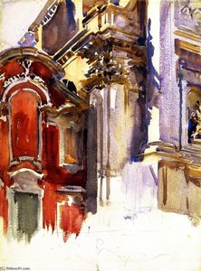 San Stae, Venice (unfinished) — John Singer Sargent