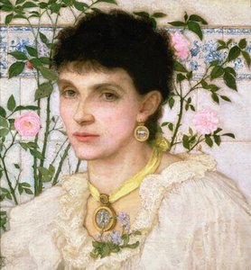 Portrait Of Mrs. George Henry Boughton — George Henry Boughton