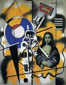 Mona Lisa With The Keys — Fernand Léger