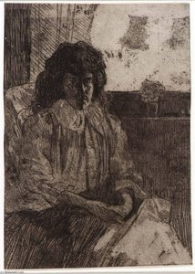 Sketch By The Window No. 2 — Julian Alden Weir