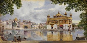 'the Golden Temple, Amritzur, India. 26 May 1878' — Marianne North, Victorian Adventurer In Bloom