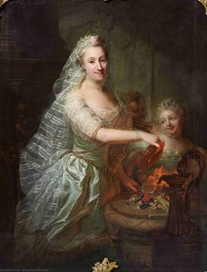 Portrait of Charlotte Magdalene of Olthoff