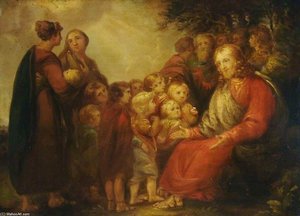 Christ Blessing The Children — Benjamin Robert Haydon