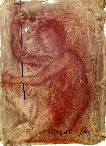 Er Tu, Puer, Prophetia Altissimi (luke 1:76) — Salvador Dalí, Surrealist Expressionism