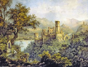 Burg Stolzenfels — Karl Bodmer