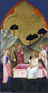 The Maries at the Sepulchre