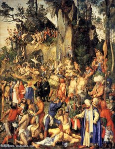 Martyrdom Of The Ten Thousand — Albrecht Dürer