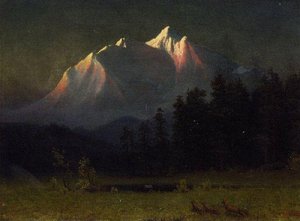 Western Landscape 1 — Albert Bierstadt