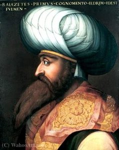 Portrait Of Bayezid I. — Cristofano Di Papi Dell Altissimo