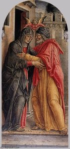 Meeting Of Anne And Joachim — Bartolomeo Vivarini