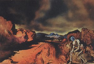 The Man With The Head Of Blue Hortensias — Salvador Dalí