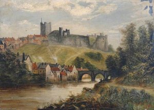 Landscape With Bridge And Castle — Frank Taylor