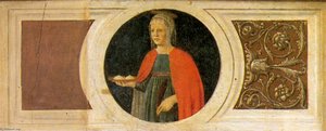 Polyptych Of St Anthony: St Agatha — Piero Della Francesca, Early Renaissance