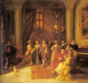The cardinal's reception