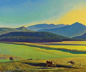 View At Asgaard — Rockwell Kent