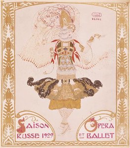 Front Cover Of Comoedia — Léon Bakst