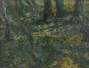 Undergrowth — Vincent Willem Van Gogh, Post-impressionism