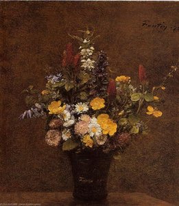 Wildflowers — Henri Fantin-latour
