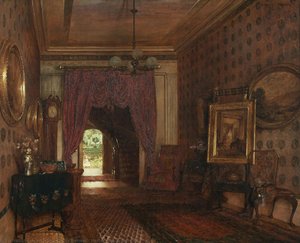 Hallway At Arbour Hill — Walter Launt Palmer
