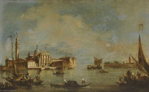 Island Of San Giorgio, Venice — Francesco Lazzaro Guardi