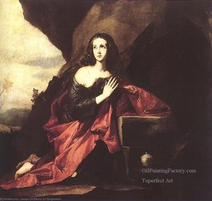 Mary Magdalene In The Desert — Jusepe De Ribera