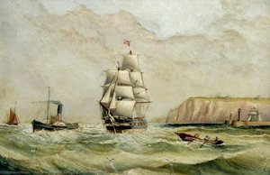Shipping Off Whitby, North Yorkshire — Ralph Marshall