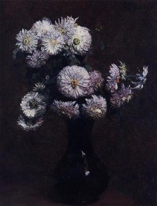 Chrysanthemums — Henri Fantin-latour