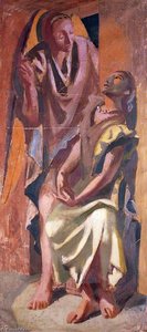 Two Females — Hans Feibusch