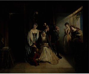 Francis I And Diane Of Poitiers — Daniel Maclise