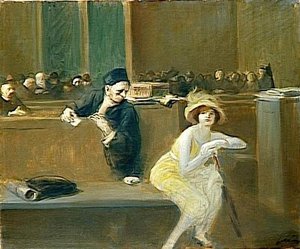Scene De Tribunal — Jean Louis Forain