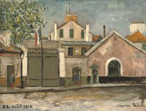 The Broca Hospital, Paris — Maurice Utrillo