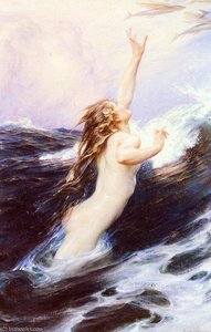Flying Fish — Herbert James Draper
