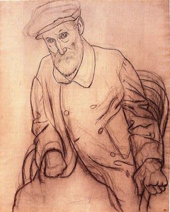 Portrait Of Pierre Auguste Renoir — Pablo Picasso