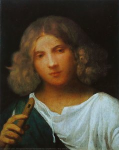 Boy With Flute — Giorgione