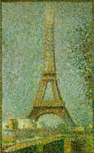 The Eiffel Tower — Georges Seurat, Neo-impressionism