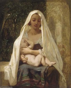 Italian Woman And Child — Frederick Goodall