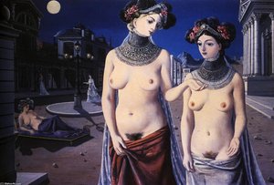 The Strollers — Paul Delvaux