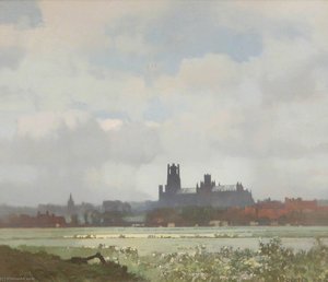 Ely from Middle Fen, Cambridgeshire