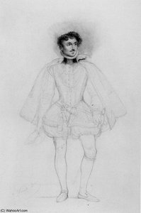 Pencil Study — Hippolyte-paul Delaroche