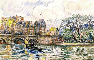 The Pont Neuf, Paris — Paul Signac
