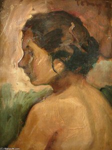 A Woman's Face — János Tornyai