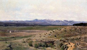 El Guadarrama Desde La Moncloa — Aureliano De Beruete Y Moret