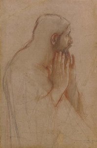 A Disciple, A Study For A Figure In The Supper At Emmaus — Pascal-adolphe-jean Dagnan-bouveret