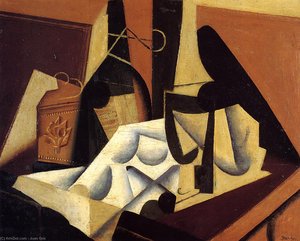Still Life With White Tablecloth — Juan Gris