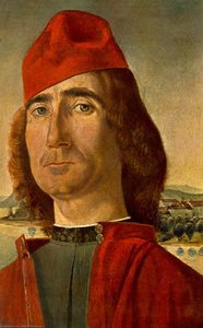Portrait Of An Unknown Man With Red Beret — Vittore Carpaccio