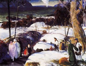 Easter Snow — George Wesley Bellows
