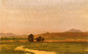 Nebraska, On The Plain — Albert Bierstadt