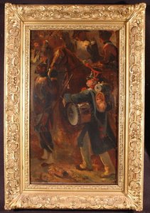 Soldats de l'empire, étude pour Le Ravin, campagne de 1809 (1843, musée des Beaux Arts, Valenciennes)