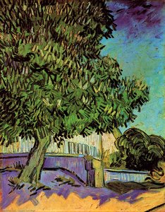 Chestnut Tree In Blossom — Vincent Willem Van Gogh, Post-impressionism